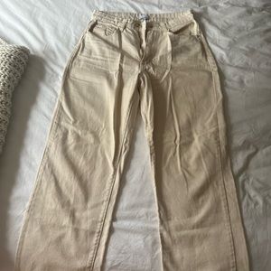 We Wore What Cream Jean